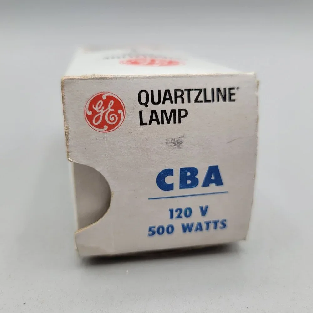 GE 120V 500W and Sylvania 120V 600W Quartzline Lamps GOK Editor Lamp Lot - Picture 2 of 12